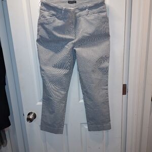 Hilary Radley Black and White Checkered Pants XL
